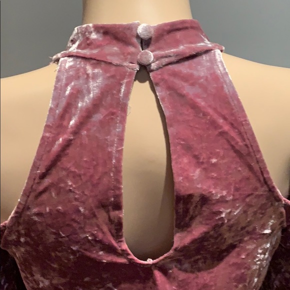 American Eagle crushed “velvet” shirt sz Small - Picture 4 of 8